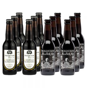 YTHAN *Collection. 12x Somptueuses Bières De Traquair House Brewery